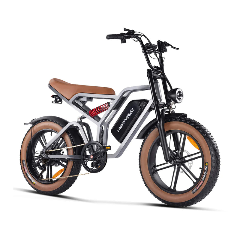 HappyRun Tank G60 Electric Off-Road Fat Tire Moped Bike (SAK48732)