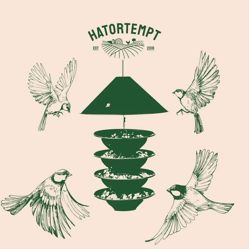 Squirrel-Proof Metal Bird Feeder (Hanging)