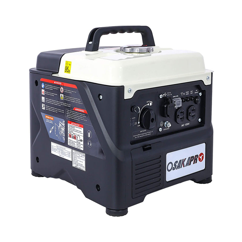 Heavy-Duty 1200W Ultra-Quiet Portable Gas Engine Inverter Generator (SAK54675)