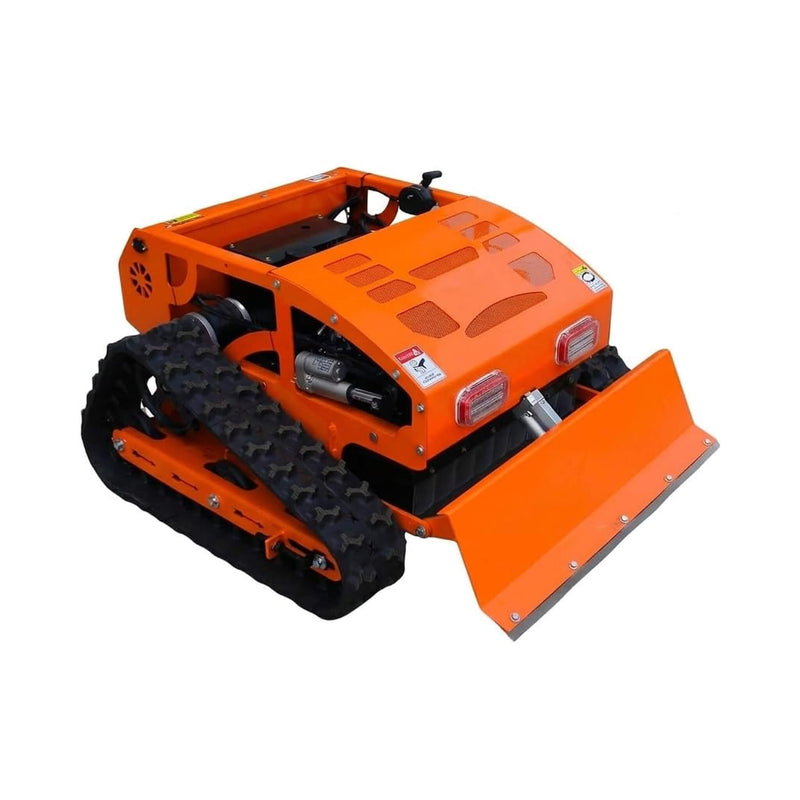 OVK Heavy-Duty 21-Inch 9HP Commercial Remote-Controlled Robotic Lawn Mower With Tracks And Plow (SAK26583)
