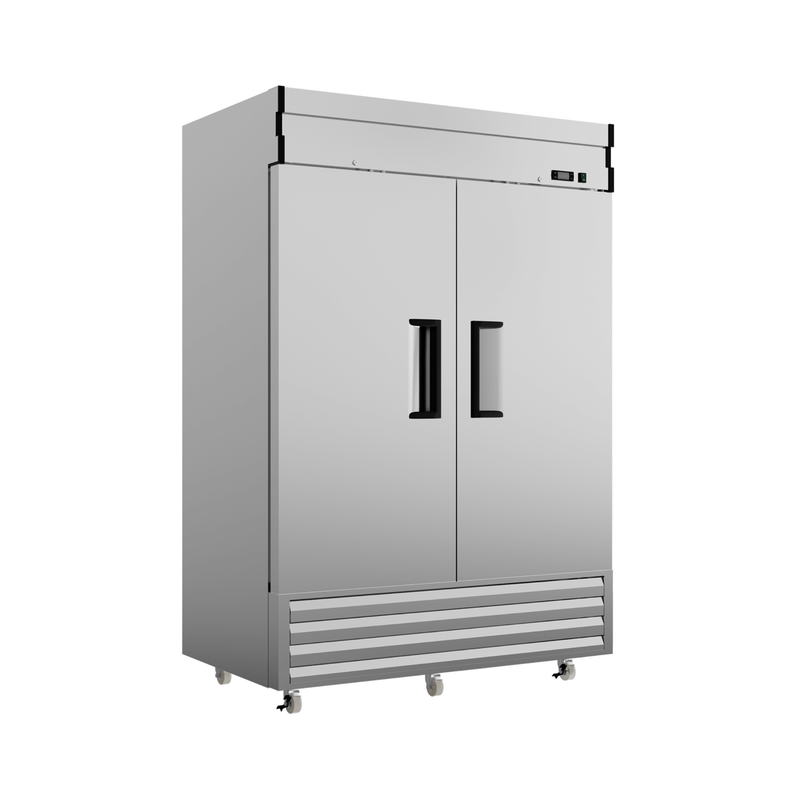 Heavy-Duty 54" 2-Door Stainless Steel Commercial Freezer With OmniSmart Temperature Control (SAK91765)