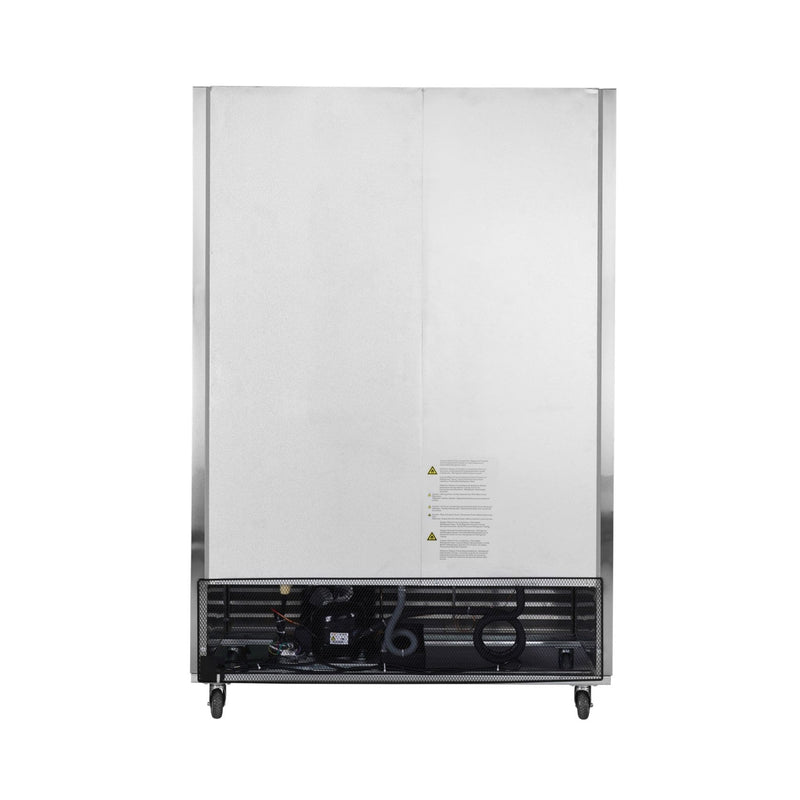 Heavy-Duty 54" Stainless Steel 2-Door Reach-In Upright Commercial Freezer (SAK66598)
