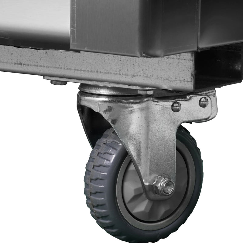 Heavy-Duty 54" Stainless Steel 2-Door Reach-In Upright Commercial Freezer (SAK66598)