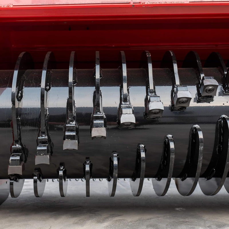 Heavy-Duty 72-Inch Hydraulic Forestry Mulcher Skid Steer Loader Attachment (SAK39168)