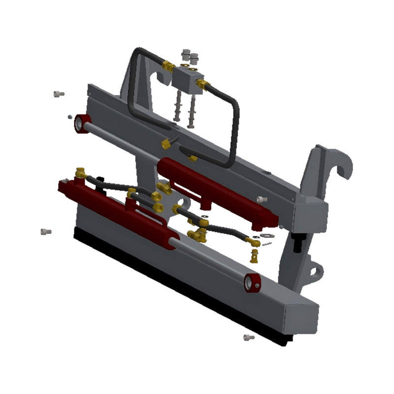 Heavy-Duty Adjustable Fork Carriage Skid Steer Attachment (SAK15904)