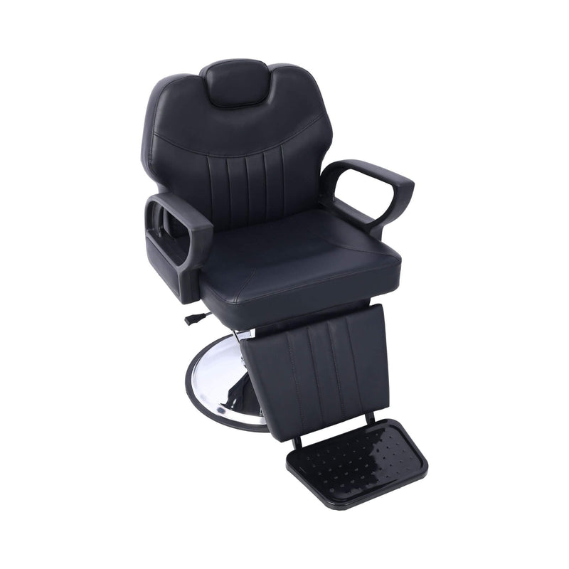 Heavy-Duty All-Purpose Extra Wide PU Leather Hydraulic Reclining Barber Chair (SAK74613)