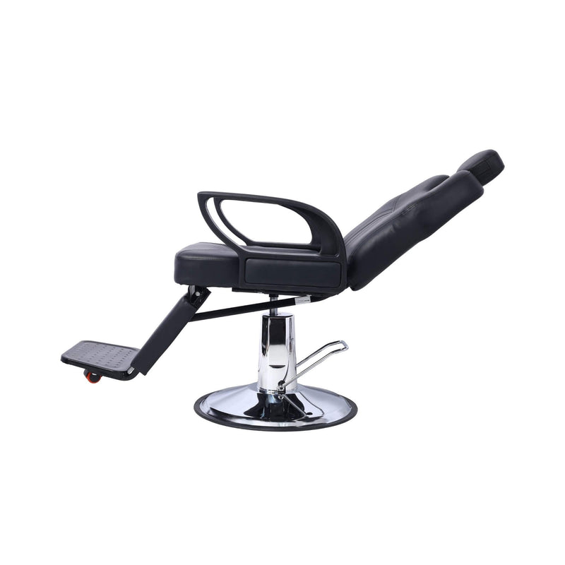 Heavy-Duty All-Purpose Extra Wide PU Leather Hydraulic Reclining Barber Chair (SAK74613)