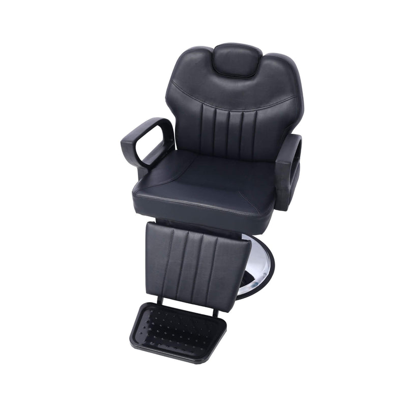 Heavy-Duty All-Purpose Extra Wide PU Leather Hydraulic Reclining Barber Chair (SAK74613)