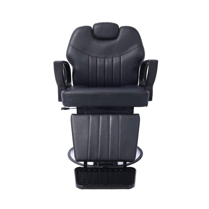Heavy-Duty All-Purpose Extra Wide PU Leather Hydraulic Reclining Barber Chair (SAK74613)