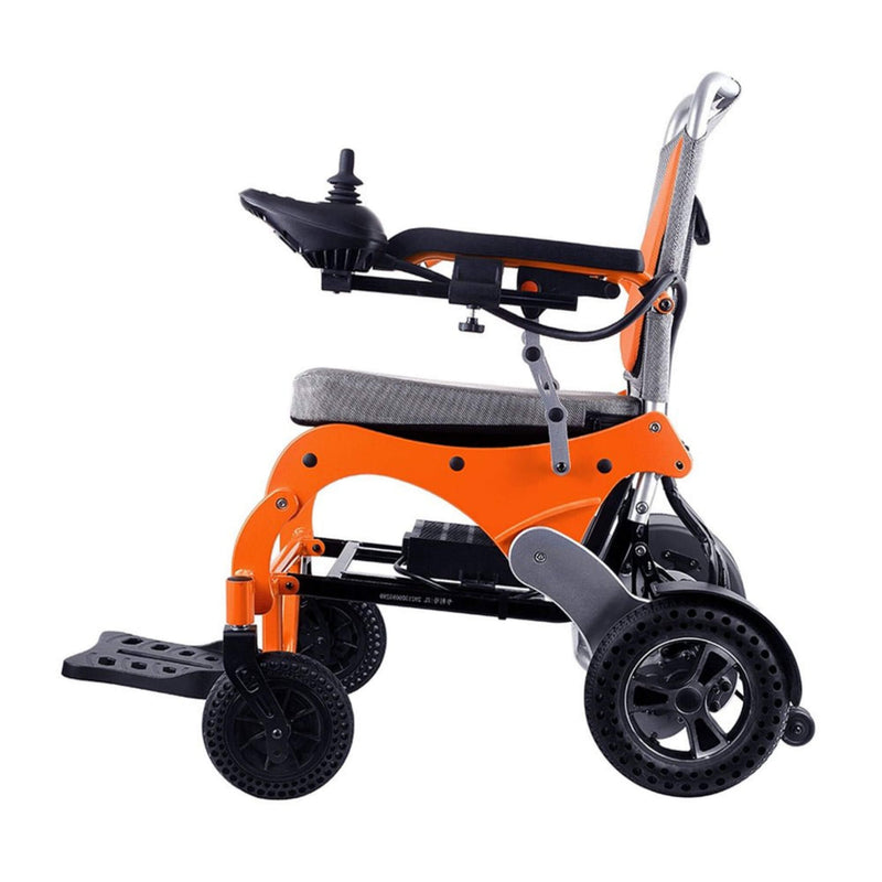 EZG Heavy-Duty All-Terrain Electric Folding Wheelchair, 300LBS (SAK58624)