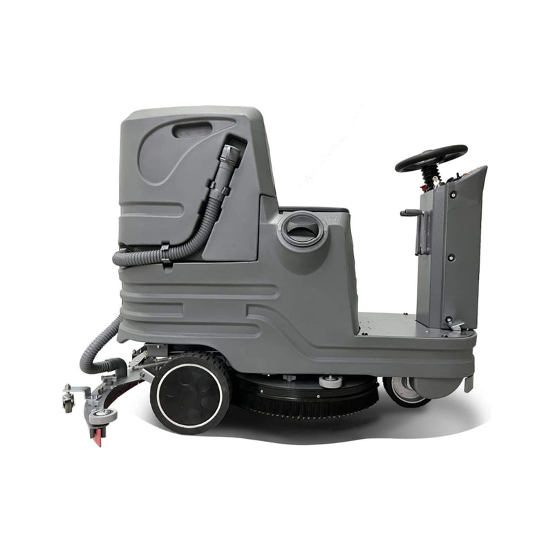 Heavy-Duty Commercial Electric Ride-On Floor Scrubber With 38-Inch Squeegee (SAK91685)
