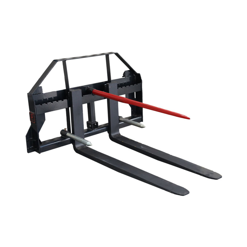 Heavy-Duty Commercial Pallet Fork Frame Hay Attachment (SAK34851)