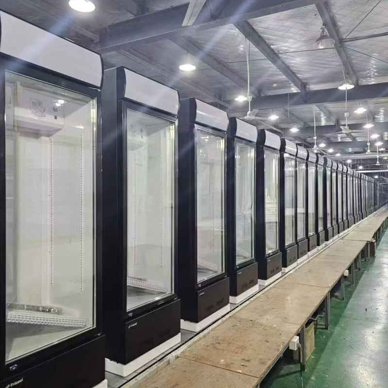 Heavy-Duty Commercial Single Glass Door Refrigerator With LED Lights, 23" (SAK43533)