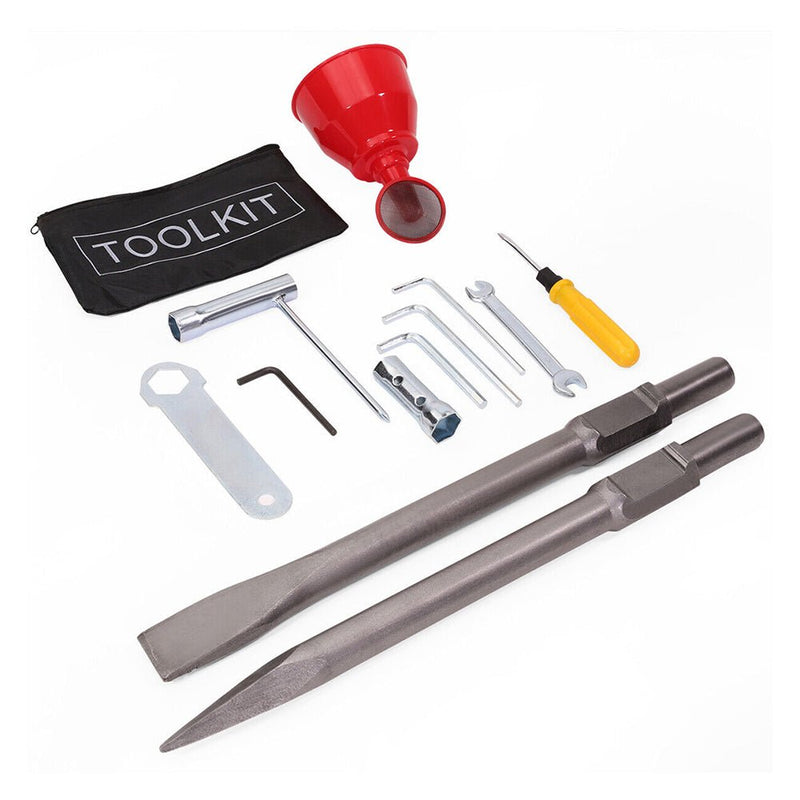 Heavy-Duty Handheld Gas Powered Concrete Demolition Jack Hammer, 38CC (96175280)