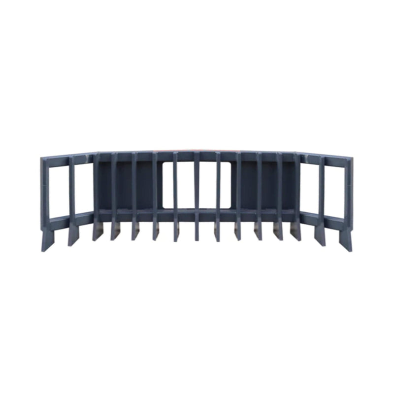 Heavy-Duty Push Stick Rake Skid Steer Attachment With Quick Attach (SAK60185)