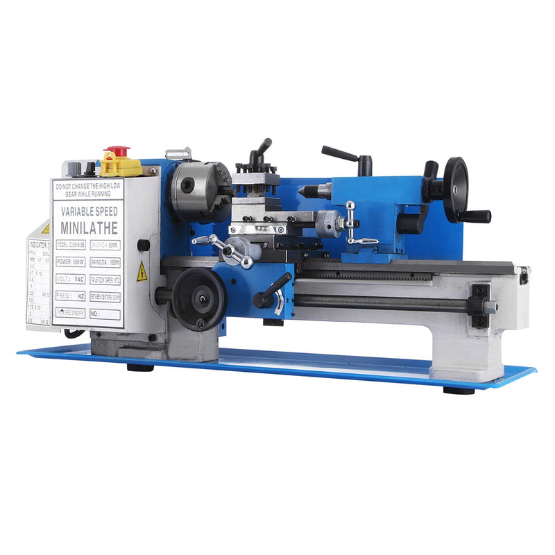 Heavy-Duty Small Bench Top Metalworking Lathe Machine W/ Accessories (7x12)" (94203871)