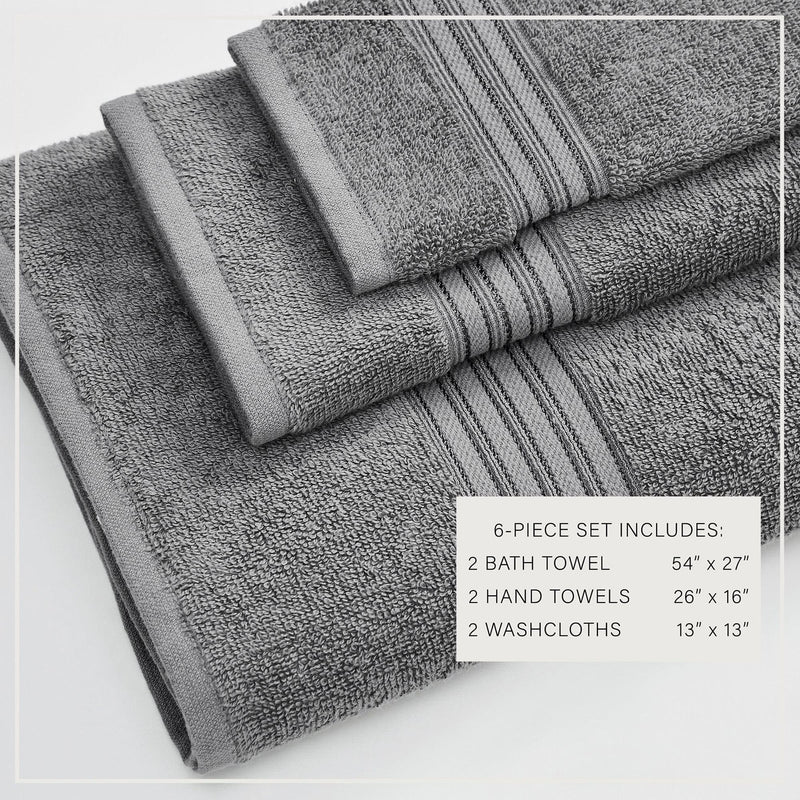 Cotton Terry Bath Towel Set - Cooper Collection