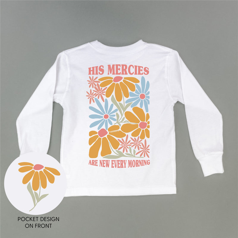 His Mercies Are New Every Morning (pf & b) - Child Long Sleeve Tee