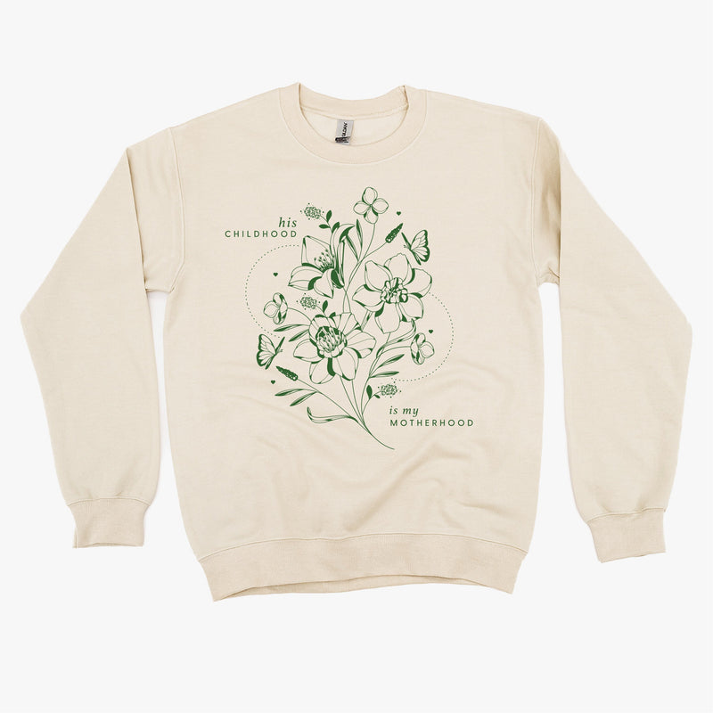 His Childhood is My Motherhood - BASIC Fleece