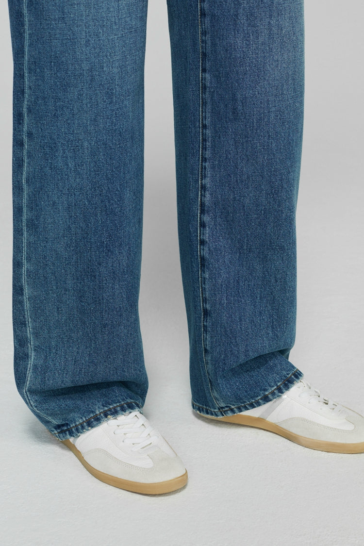 Coney Island Whitefish High Rise Wide Jeans HJ007