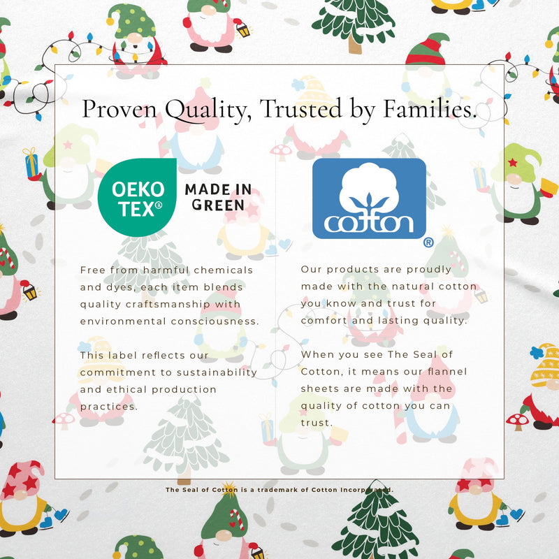 4-Piece Turkish Cotton Flannel Sheet - Whittaker Collection