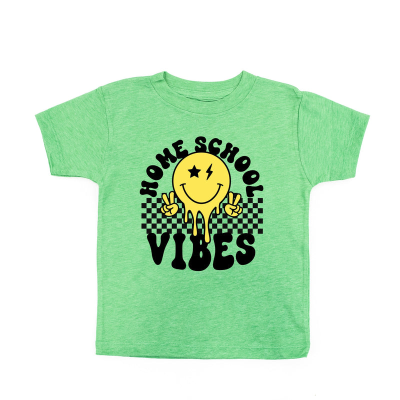 Home School Vibes - Peace Smiley - Child Tee
