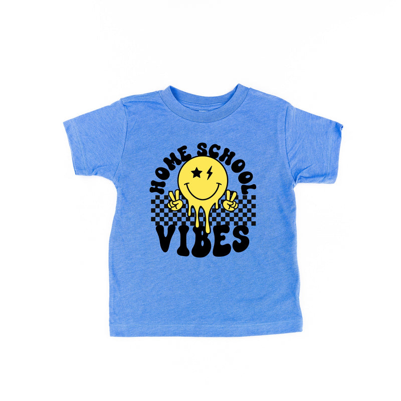 Home School Vibes - Peace Smiley - Child Tee