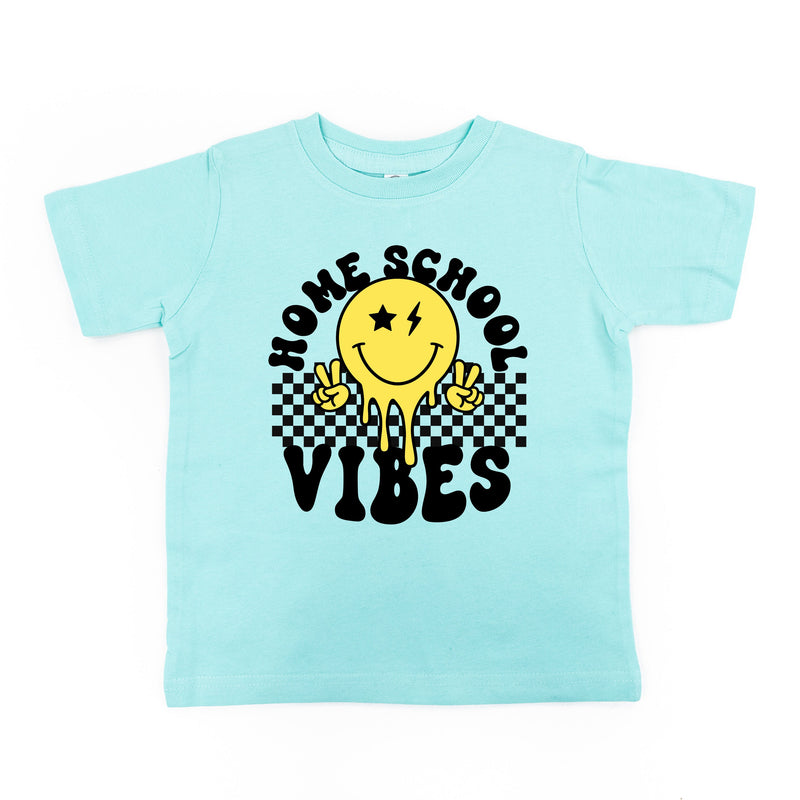 Home School Vibes - Peace Smiley - Child Tee
