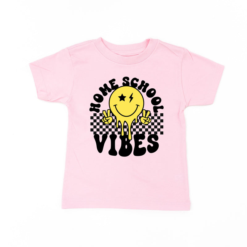Home School Vibes - Peace Smiley - Child Tee