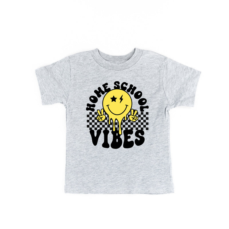 Home School Vibes - Peace Smiley - Child Tee