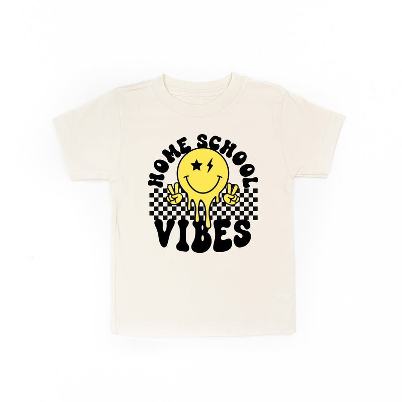 Home School Vibes - Peace Smiley - Child Tee