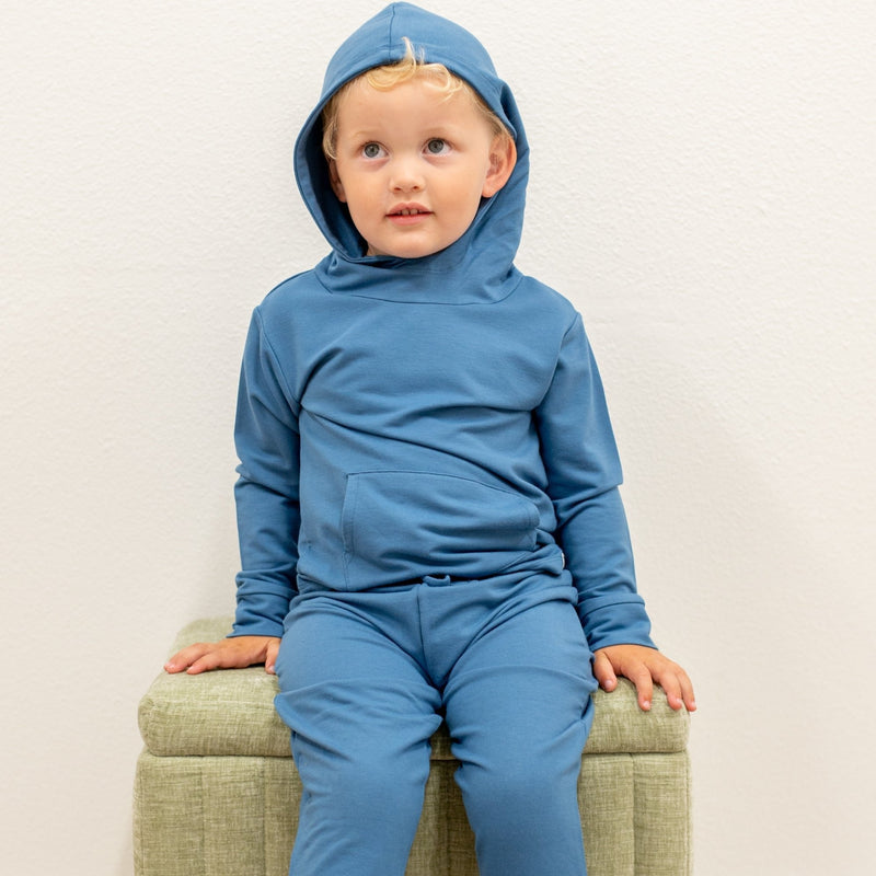 Hooded Jogger Set Captain Blue