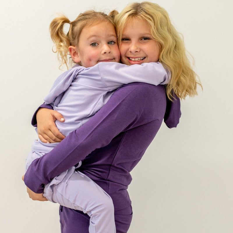 Hooded Jogger Set Orchid Petal
