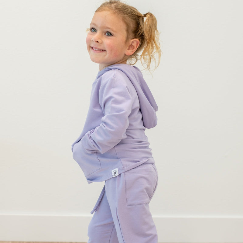 Hooded Jogger Set Orchid Petal
