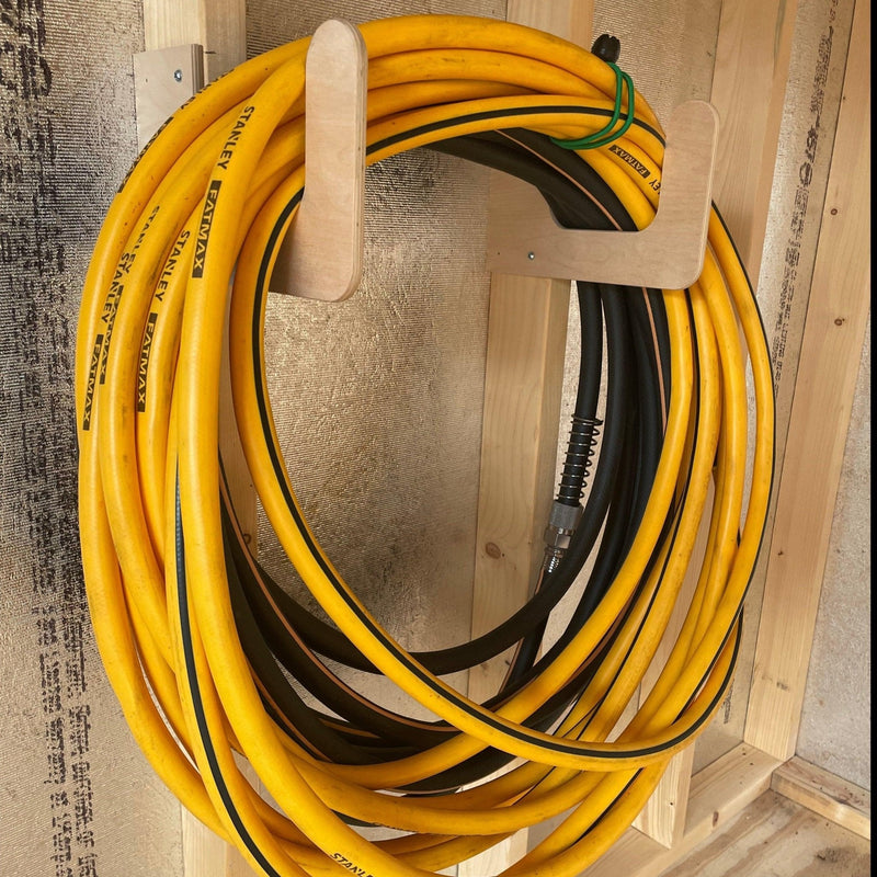 Hose Organizer – Garden Tool Storage Rack for Shed Organization