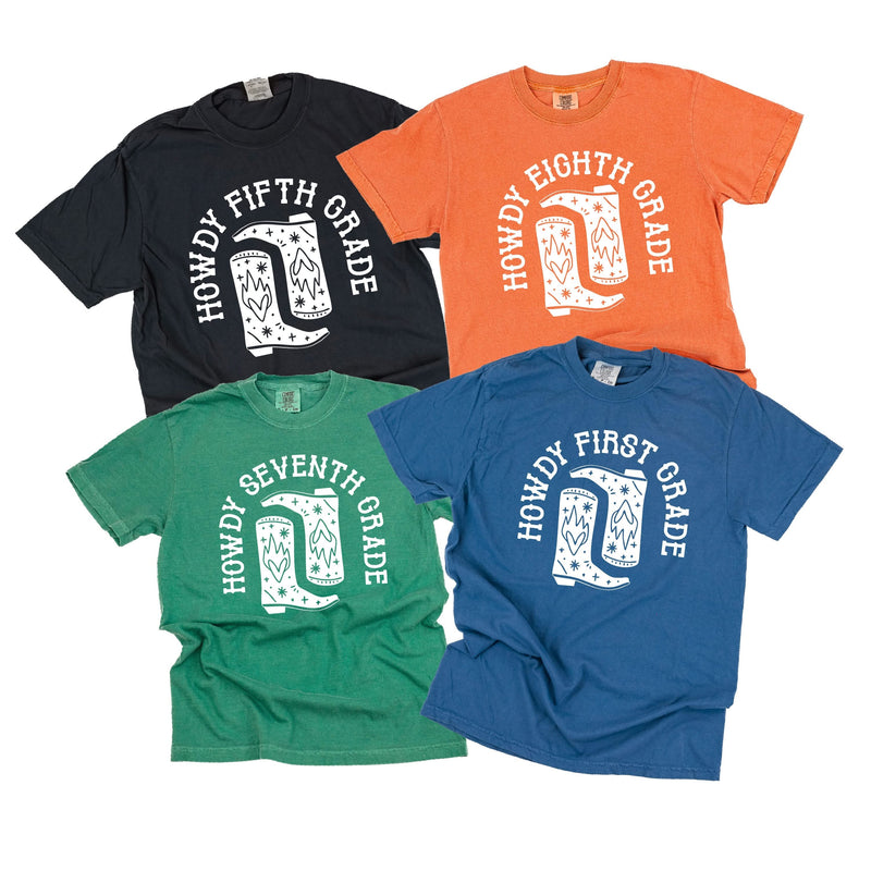 Howdy (Choose Your Grade) - Comfort Colors Tee