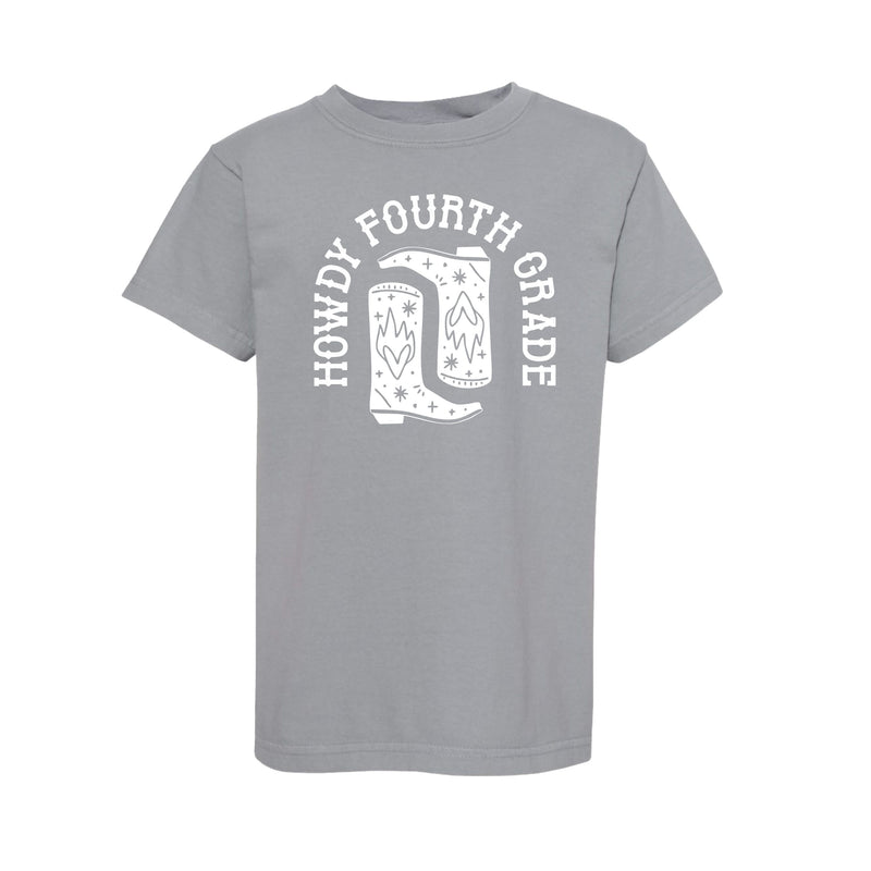 Howdy (Choose Your Grade) - YOUTH Comfort Colors Tee