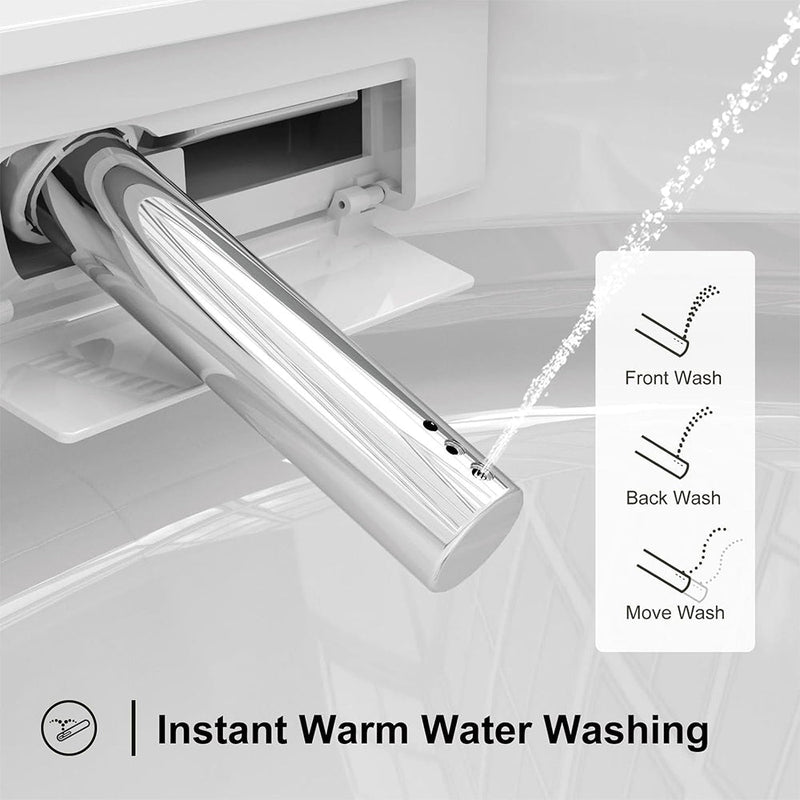 Alora Premium Smart Heated Tankless Bidet Toilet With Dual Flush System (SAK42513)