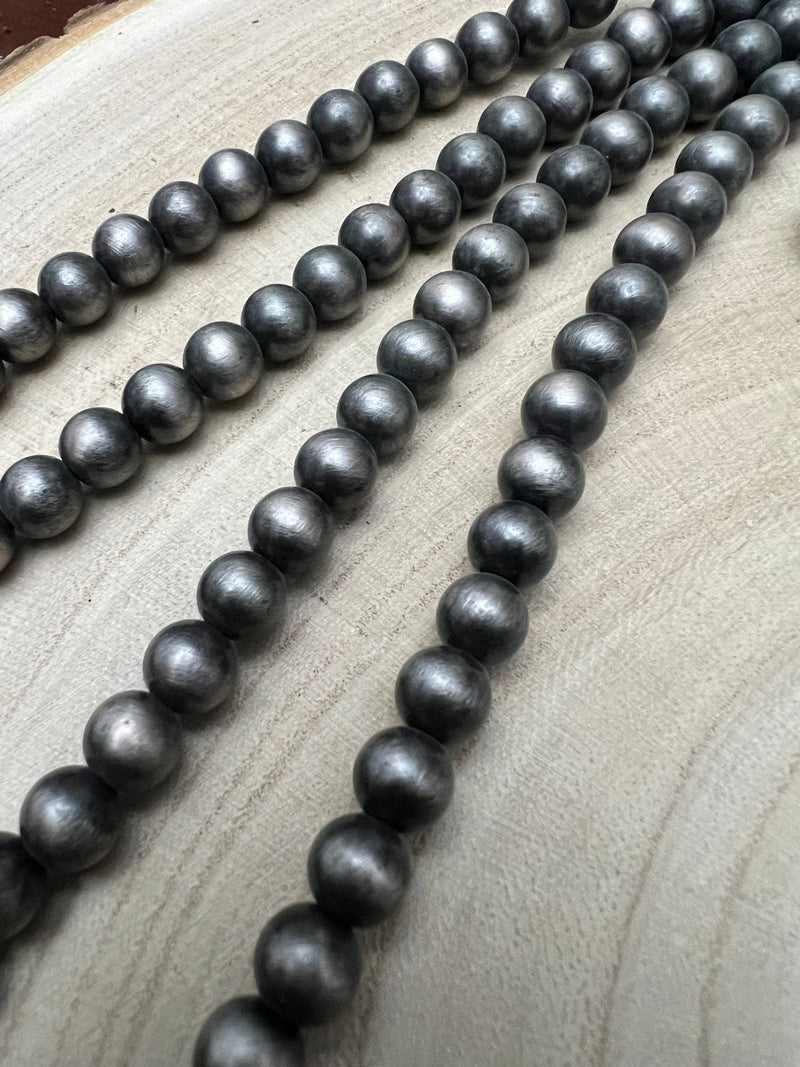 Huge Double Strand Faux Turquoise Squash Blossom Statement Necklace -  32 inch + 3