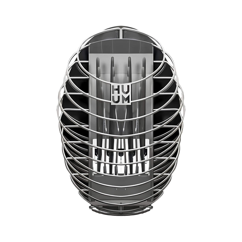 Huum Drop 240V SGS Listed Wall Mount Sauna Heater With UKU Digital Controller & Sauna Stones (SAK43120)