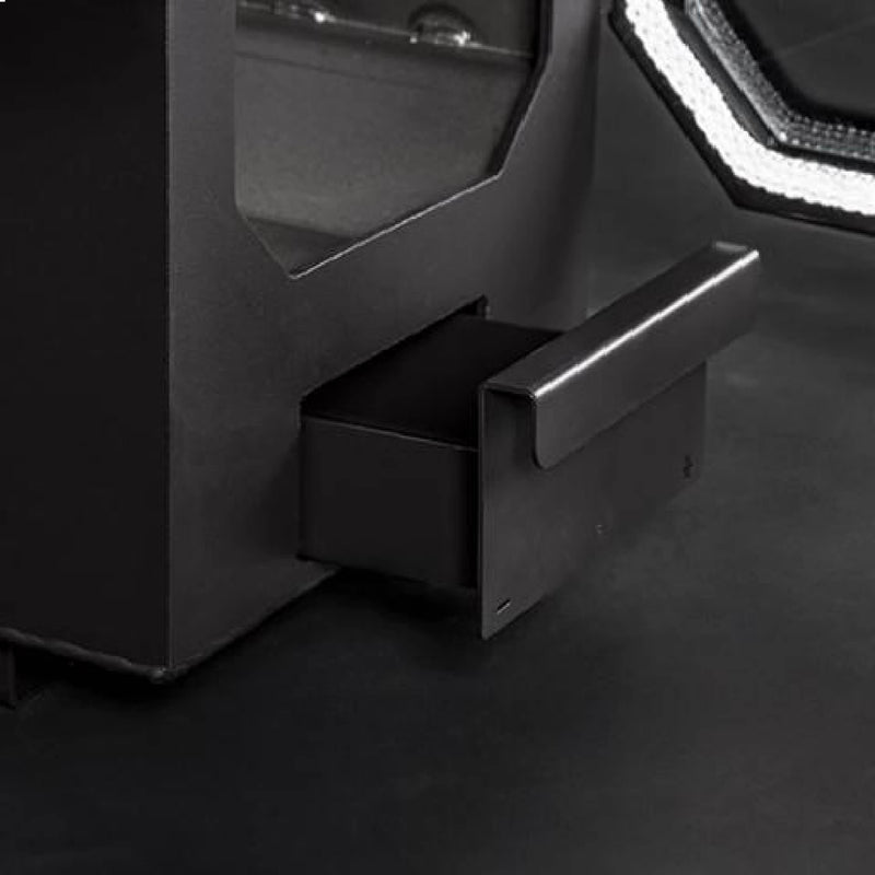 Huum Hive Flow Mini LS 8.5KW Wood-Burning Sauna Stove With Firebox Extension & Sauna Stones [H1018012] (SAK60257)