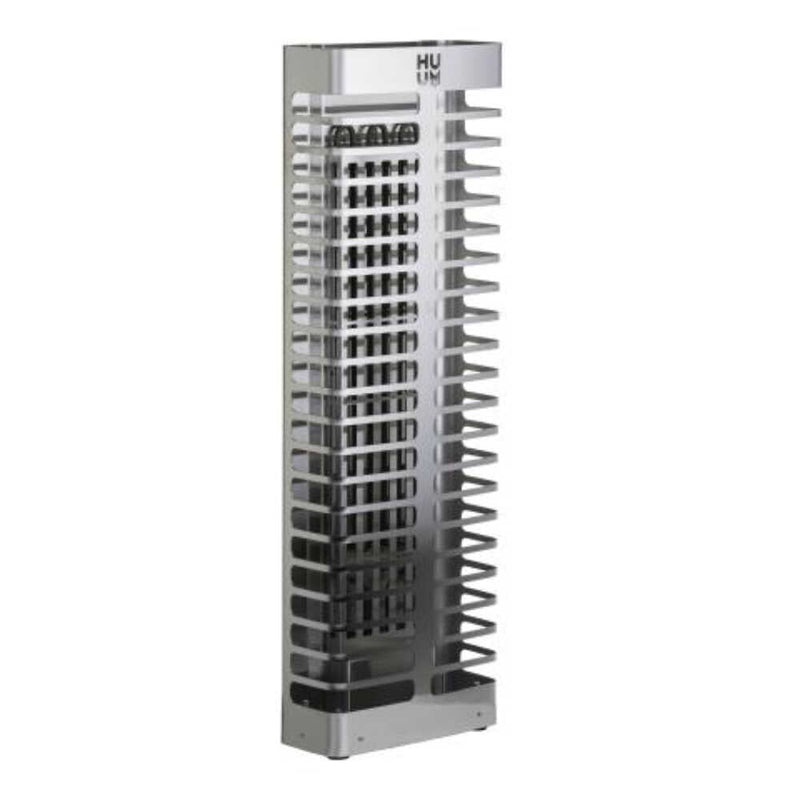 Huum Steel Mini Series 4 Stainless Steel Wall Mount 3.5KW Sauna Heater With Digital Controller & Sauna Stones (SAK91573)