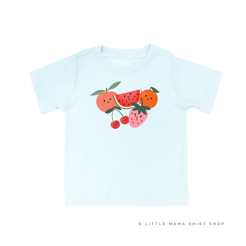 Group of Smiley Fruit - Child Tee