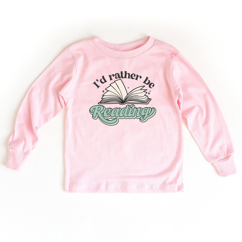 I'd Rather Be Reading - Child Long Sleeve Tee