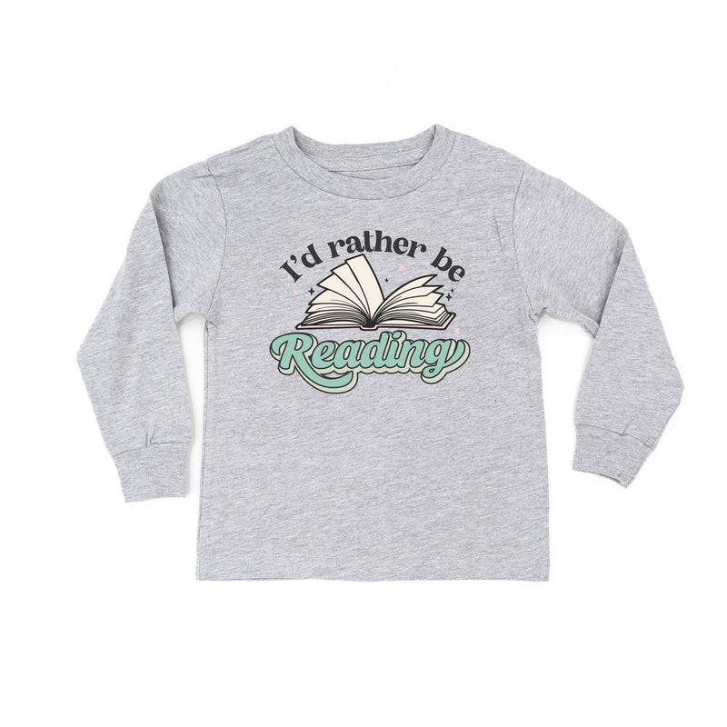 I'd Rather Be Reading - Child Long Sleeve Tee