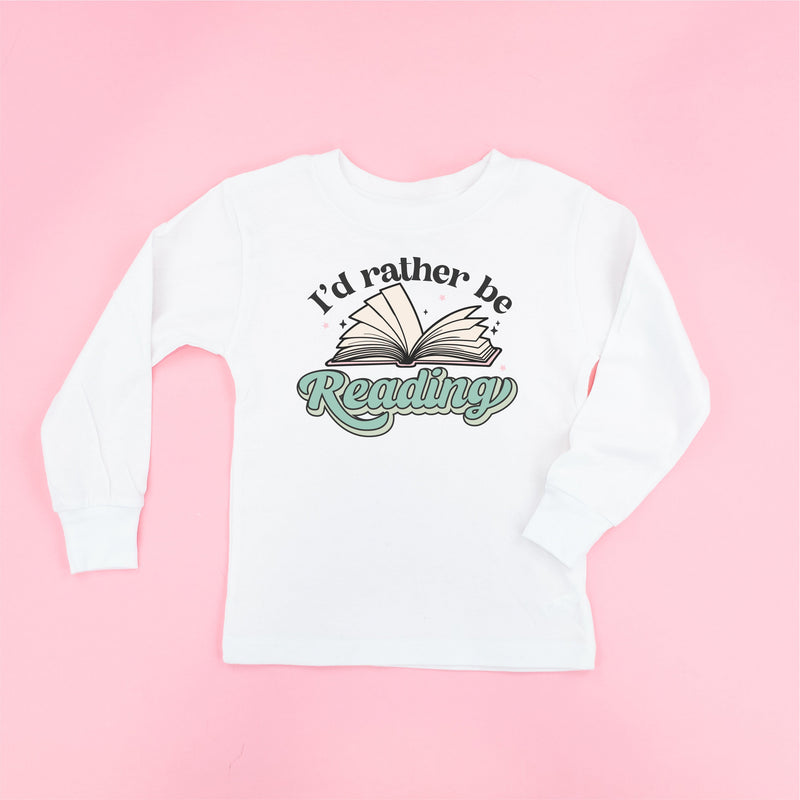I'd Rather Be Reading - Child Long Sleeve Tee
