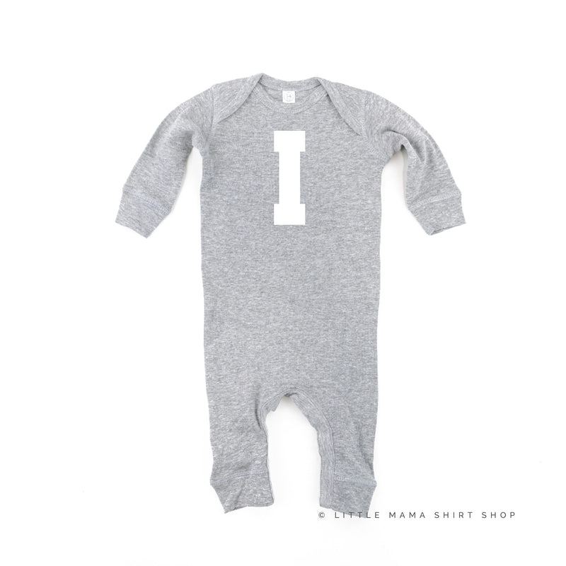 Varsity Initials - Baby Sleeper