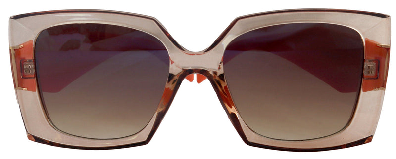 Penelope, High-End Line Bifocal (Clear On Top) Sun Readers for Women OR Non-Bifocal Readers Sunglasses (Orange light Brown) NY Fifth Avenue
