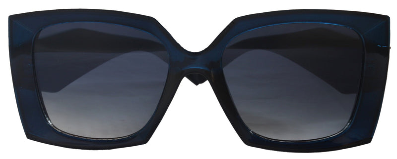 Penelope, High-End Line Bifocal (Clear On Top) Sun Readers for Women OR Non-Bifocal Readers Sunglasses (Blue) NY Fifth Avenue