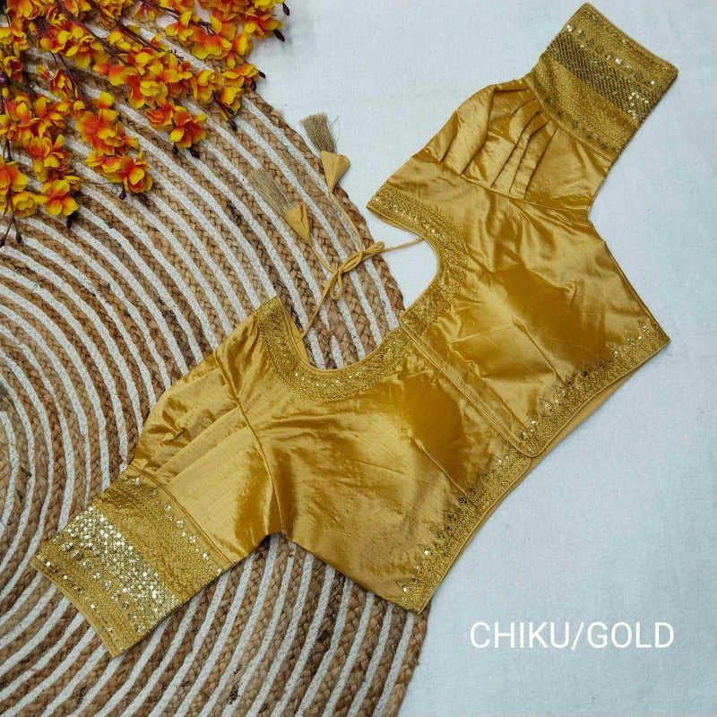 Silk Blouses : Colors available